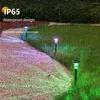 Corpo da lâmpada resistente nightlight ao ar livre à prova dwaterproof água inserção piso energia solar luz e sombra luzes do jardim iluminação