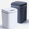 Waste Bins Smart Trash Can 16L Automatic Sensor Dustbin Electric Bin Home Rubbish for Kitchen Bathroom Garbage 230830