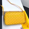 Umhängetaschen Umhängetaschen Luxuskameras Bag Designer Crossbody Bag Go Yard Tasche Frauen Mode Umhängetasche Cross Körper schwimmende Mini -Kamera Quadratbeutel Telefontasche