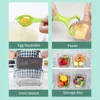 Fruit Vegetable Tools Multifunctional Vegetable Chopper Cutter Fruit Slicer Grater Shredders Drain Basket Slicers 22 in 1 Gadgets Kitchen Accessories 230831