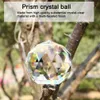 Clear Cut Crystal Sphere 40-80MM Faceted Gazing Ball Prisms Suncatcher Home Decor HKD230828