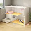 Cat Carriers w klatce wewnętrznej domu dom dla zwierząt domowych kule toaleta zintegrowana szafka wentylacyjna Dom duża wolna przestrzeń Cage