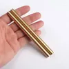 Mirror Type Brass Signature Pen Creative Handmade Neutral Metal Water - Based Business Gift With Cloth Bag