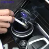 High Quality Car Ash Tray Ashtray Storage Cup with Blue LED Light Tiguan Passat Golf EOS Scirocco Jetta HKD230901