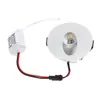 Wandlamp 3 stuks 3W LED traptrapverlichting buiten binnen waterdicht hoek (ronde borgring warm wit)