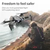 محاكاة E99 Drone 4K HD Dual Camera Profograph Aerial Photography قابلة للطي Quadcopter 5G Transmission WiFi Toys Remote Toys X0831