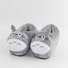 Slippers 28cm Anime My Neighbor Totoro Plush Soft Stuffed Indoor Shoes Winter Warm For Woman And Man l230830