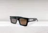 hoge kwaliteit designer Cyclone zonnebril SL572 vintage vierkante frame bril Avant-garde unieke stijl bril wordt geleverd met etui