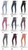 2023 Lulemon Dupes Sport Yoga Leggings Kvinnor Push Tights Woman Mesh Pocket Fitness Wear Plus Size 3XL Workout Running Pant X0831