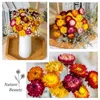 Decorative Flowers Natural Daisy Dried Bouquets Artificial Sunflowers Dry Flower Arrangements Wedding Farmhouse Table Decor Home Decoration