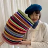 Berretti Adorabile berretto da donna Taglia unica Antivento Tinta unita Cappello da artista francese Pittore Decora