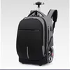 Спортивные сумки Рюкзак для багажа на колесиках 18-дюймовая школьная сумка на колесиках на колесиках для путешествий для подростков