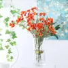 Decorative Flowers 1pc Simulation Campanula Artificial Silk Branch For Home Party Decoration Floral Arrangement Accessories