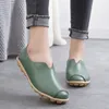 Zapatos de vestir Zapatos para mujer Pisos Pu Cuero Color sólido Mocasín femenino poco profundo Cómodo calzado para madre Moda Zapato antideslizante Zapatos De Mujer 230830