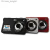 Camcorders 18MP HD Mini Photocality Camera Digital Portable 8x Zoom 720p Видео ВИДЕО АНТИ-SHAKE ROCKING Q230831