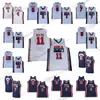 1992 Retro baskettröjor James 7 Bird 5 Robinson 10 Drexler 8 Pippen 11 Malone 12 Stockton 13 Mullin 15 Johnson 14 Barkley 4 Laettner Stitched Jersey