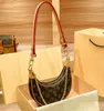 Womens Louiseits Multi Pochette Excessories حقائب مصممة حقائب اليد Viutonits المفضلة كروسيب حقيبة سيدة العلامة التجارية في المساء كيس القمر حقيبة القمر