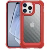 Carbon Fiber Cell Phone Cases for iPhone 15 14 13 12 11 Pro Max X Xr Xs SE 8 7 Plus Protective Shockproof Heavy Duty Anti-Scratch Full Body Protection Cover