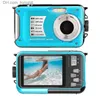 Camcorders 10ft waterdichte camera foto 30MP video 1080P2.7 inch LCD elektronische beeldstabilisatie gezichtsherkenning onderwater Q230831