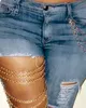 Dżinsy dżinsowe dżinsy swobodne moda letnia sieć