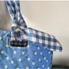 الأكياس المسائية أزياء حقيبة صغيرة منقوشة الكتف طالب المتسوق الكتان قطعة قماش القماش حقيبة يد من أجل الفتيات