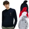 Sweats à capuche pour hommes Sweatshirts Teddy Bear Casual Respirant Confortable Stretch Coton Slim Fit Style Top Mâle Col Rond Taille S-3xl PP676