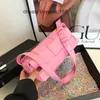 Tasarımcı Çanta Tote Çanta Şeker Mini Jodie Blok Yastık Moda Ekmek Bir Omuz Crossbody Street Çekim Çok yönlü Ekose Canlı Yayın Bives