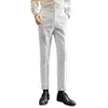 Mens Pants Big Size Formella män Elegant Man Office Work Casual Elastic Cotton Byxor 17 färger Pantalones Hombre 230830