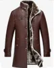 Männer Leder Faux Herren Kleidung Echte Schafe Natürliche Mantel Winter Parka Echtpelz Lange Plüsch Dicke Oversize Schaffell Jacken für Mann M5XL y230831