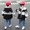 Jackets Children's Clothing Boys' Coat Spring and Autumn Trench Medium Big Children Casual Boy Handsome Top 230830