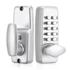 Key Lock Metal Mechanical Code Sturdy Waterproof Door Antirust Interchangeable Handle Easy Installation for Home Apartment 230830