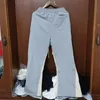 Heren broek Vintage rode Hellstar joggingbroek hoge kwaliteit mannen vrouwen losse Bell Bottoms broek streetwear 230831