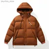 Herren-Daunenparkas, Herren-Winter-Entendaunenmantel, warm, leicht, mit Federn, wasserdicht, Windjacke Q230831