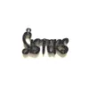 Charms 5Pcs Sisters Word For Women Jewelry Making Cubic Zirconia Micro Pave Letters Bracelet Necklace Pendant Girl Gift Drop Delivery Dhd6R