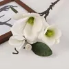 Bouquet de faux lys artificiels en soie, 41cm de Long, fleurs décoratives, bricolage créatif comme cadeau pour amis, enseignement frais, décor de salon