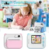 Camcorders Kids Camera Instant Print voor Kinderen 1080P HD Video Foto Thermische Afdrukken Speelgoed Jongen Meisje Verjaardagscadeau Q230831