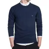 Maglioni da uomo Uomo Autunno Inverno Pullover a maniche lunghe con collo Maglione Ricamo Morbido Harmont lavorato a maglia Blaine Wear Jerserys 230830