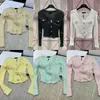 Vintage Womens Knitted Cardigan Sweater Coat Long Sleeve V Neck Thin Sim Fit Fashion Top Cardigan 6 Colors