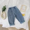 Jeans charmant bébé printemps automne pantalons pour garçons enfants enfants pantalons vêtements de haute qualité adolescents 230830