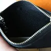 62650 Hoge kwaliteit luxe lederen portemonnee modeontwerper mini-portemonnees lederen handtassen sleutelhanger portemonnee portemonnee ketting clutch bag