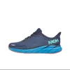 2023 Hoka Bondi Hokas Zapatos para hombre para mujer Clifton 8 Primrose Fiesta Green Hot Coral Shark Grey Coastal Sky Volt Zapatillas de deporte para hombre Mujer