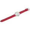 Wristwatches Watch Wrist Women Concise Girls' Watches Quartz Strap Material: Imitation Woman Relojes Para Mujeres