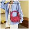 Designer Bag Tote Bags Candy Mini Jodie Creative Summer Fashion Crossbody Handbag Thread Bundle Sticked Knot Single Shoulder For Women Bives