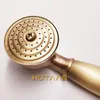 Cabeças de chuveiro do banheiro varejo atacado cobre sólido antigo latão chuveiro portátil luxo batnroom mão chuveiro cabeça YT-5175 230831