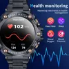 Utomhussport smartklocka män 800mAh Long Life Battery Bluetooth Call Waterproof Fitness Tracker Smartwatch för Android iOS