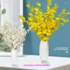 Декоративные цветы симуляция шелковая цветочная фальшивая 1/5 ветвь для свадьбы гостиная