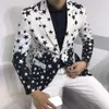Star Print Slim Fit Jacket 2019 Новый мужской клуб сцены Blazer Man Formal Wedding Suit Prom Blazers для мужчин костюм Homme C228B