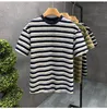 Men's T Shirts E06159 Fashion Tops & Tees 2023 Runway Luxury European Design Short Print Party Style T-Shirts Clothing