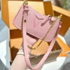 Mini Easy Pouch Bags designer bag woman shoulder bags luxury chain purse floral phone purses Emboss Flowers Leather 5A