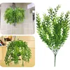 Symulacja kwiatów dekoracyjna Zielona sztuczna wierzba liść hiacynt 5-główny roślina domowa liście Wedding Garden Party Dekoracja